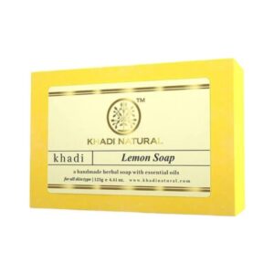 Khadi Naturals Lemon Soap - Image 3