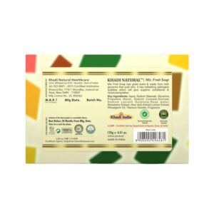 Khadi Naturals Mix Fruit Soap - Image 2