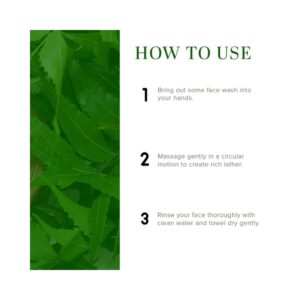 Khadi Naturals Neem & Teatree Facewash (SLS & Paraben Free) - Image 5