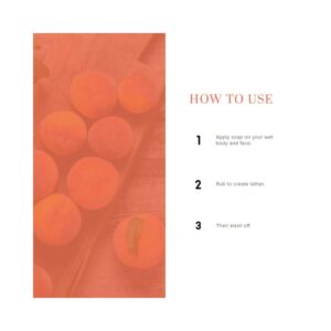 Khadi Naturals Peach Soap - Image 6