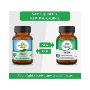 Organic India Neem - Blood Purifier Capsule - Image 4