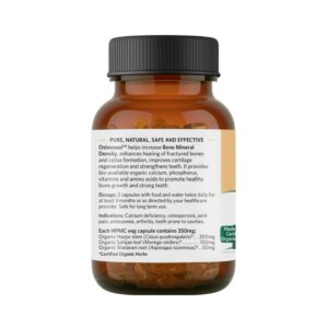 Organic India Osteosteal - Bone Support Capsule - Image 2