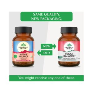 Organic India Sugar Balance Capsule - Image 4