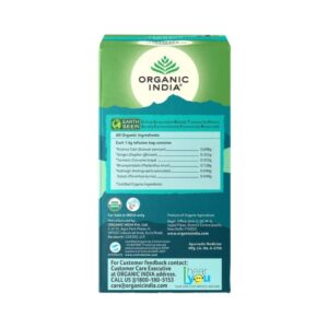 Organic India Tulsi Cleanse Green Tea - Image 2