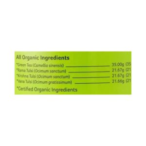 Organic India Tulsi Green Tea Classic - Image 3