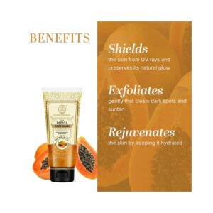 Khadi Naturals Papaya Facewash (SLS & Paraben Free) - Image 4
