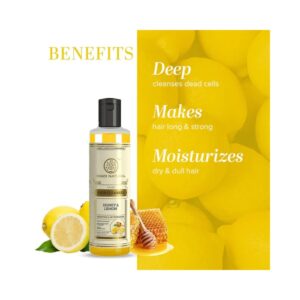 Khadi Naturals Honey & Lemon Juice Hair Cleanser - Image 4