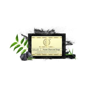 Khadi Naturals Neem Charcoal Soap - Image 4