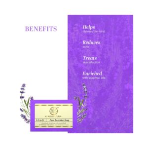 Khadi Naturals Pure Lavender Soap - Image 5