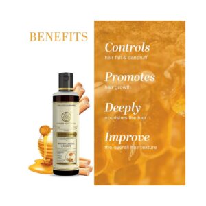 Khadi Naturals Sandalwood & Honey Hair Cleanser (SLS & Paraben Free) - Image 5