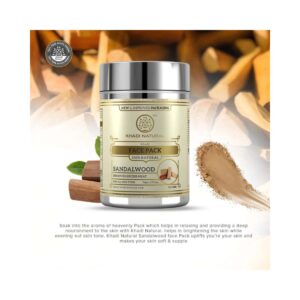Khadi Naturals Sandalwood Facepack - Image 8