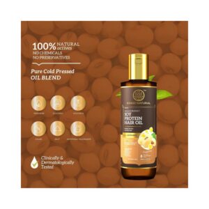 Khadi Naturals Soya Protein Hair Oil - Image 4