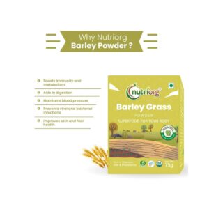 Nutriorg Barley Grass Powder - Image 4