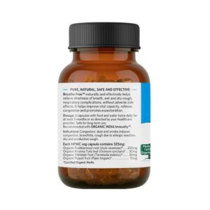 Organic India Breathe Free Capsule - Image 2