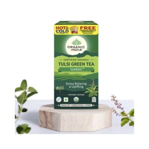 Organic India Tulsi Cleanse Green Tea - Image 3