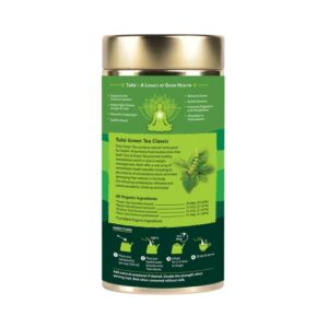 Organic India Tulsi Green Tea Classic - Image 2
