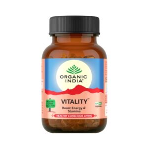 Organic India Vitality - Boosts Energy & Stamina Capsule - Image 1