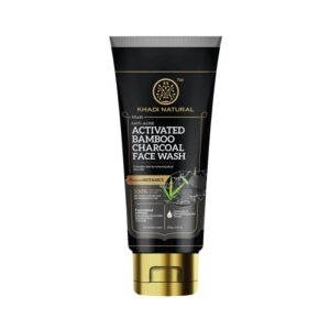 Khadi Naturals Activated Bamboo Charcoal Facewash