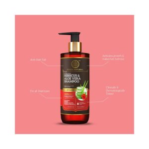 Khadi Naturals Hibiscus & Aloevera Hair Cleanser (SLS & Paraben Free) - Image 4