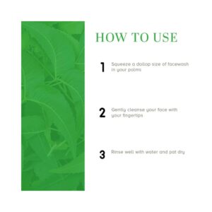 Khadi Naturals Neem Facewash (SLS & Paraben Free) - Image 6