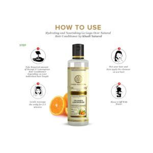 Khadi Naturals Orange & Lemongrass Conditioner - Image 6