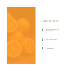 Khadi Naturals Orange Soap - Image 5