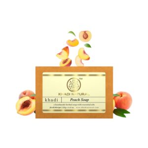 Khadi Naturals Peach Soap - Image 4