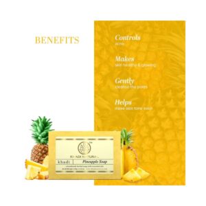 Khadi Naturals Pineapple Soap - Image 5