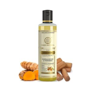 Khadi Naturals Sandal Turmeric Bodywash (SLS & Paraben Free) - Image 4