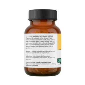 Organic India Flaxseed Oil Capsule - Image 2