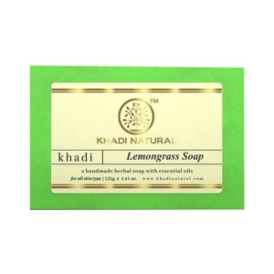 Khadi Naturals Lemongrass Soap - Image 1
