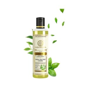 Khadi Naturals Neem Teatree & Basil Hair Oil (Paraben Free) - Image 4