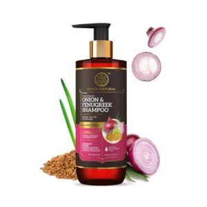 Khadi Naturals Onion & Fenugreek Hair Cleanser (SLS & Paraben Free) - Image 2