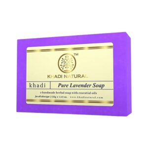 Khadi Naturals Pure Lavender Soap - Image 3