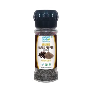 Natureland Organics Black Pepper with Crusher - Image 1