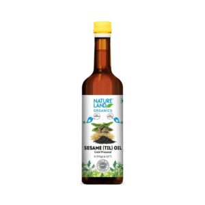 Natureland Organics Black Sesame Oil - Image 1