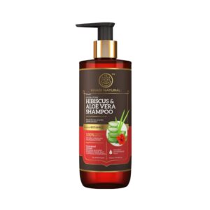 Khadi Naturals Hibiscus & Aloevera Hair Cleanser (SLS & Paraben Free) - Image 1