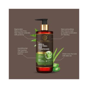Khadi Naturals Neem & Aloevera Hair Conditioner (SLS & Paraben Free) - Image 6