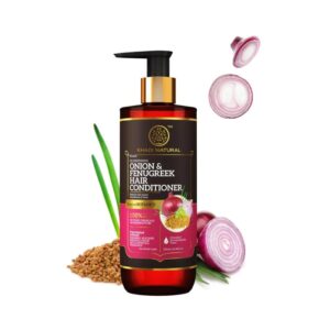Khadi Naturals Onion & Fenugreek Hair Conditioner (SLS & Paraben Free) - Image 2
