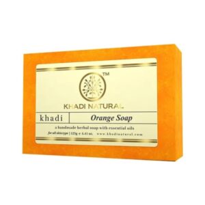 Khadi Naturals Orange Soap - Image 3