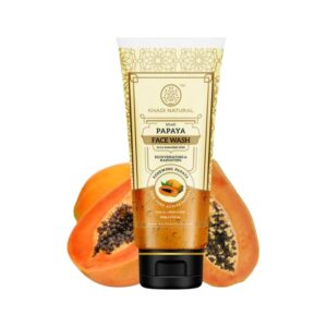 Khadi Naturals Papaya Facewash (SLS & Paraben Free) - Image 3