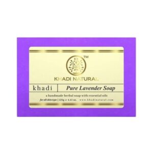 Khadi Naturals Pure Lavender Soap - Image 1
