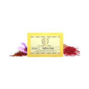 Khadi Naturals Saffron Soap - Image 3