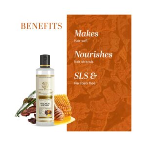 Khadi Naturals Shikalai & Honey Hair Conditioner (SLS & Paraben Free) - Image 5