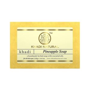 Khadi Naturals Pineapple Soap - Image 1