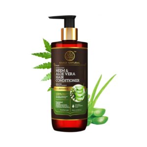 Khadi Naturals Neem & Aloevera Hair Conditioner (SLS & Paraben Free) - Image 4