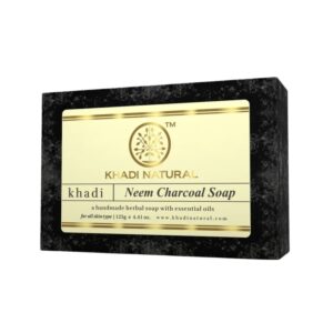 Khadi Naturals Neem Charcoal Soap - Image 3